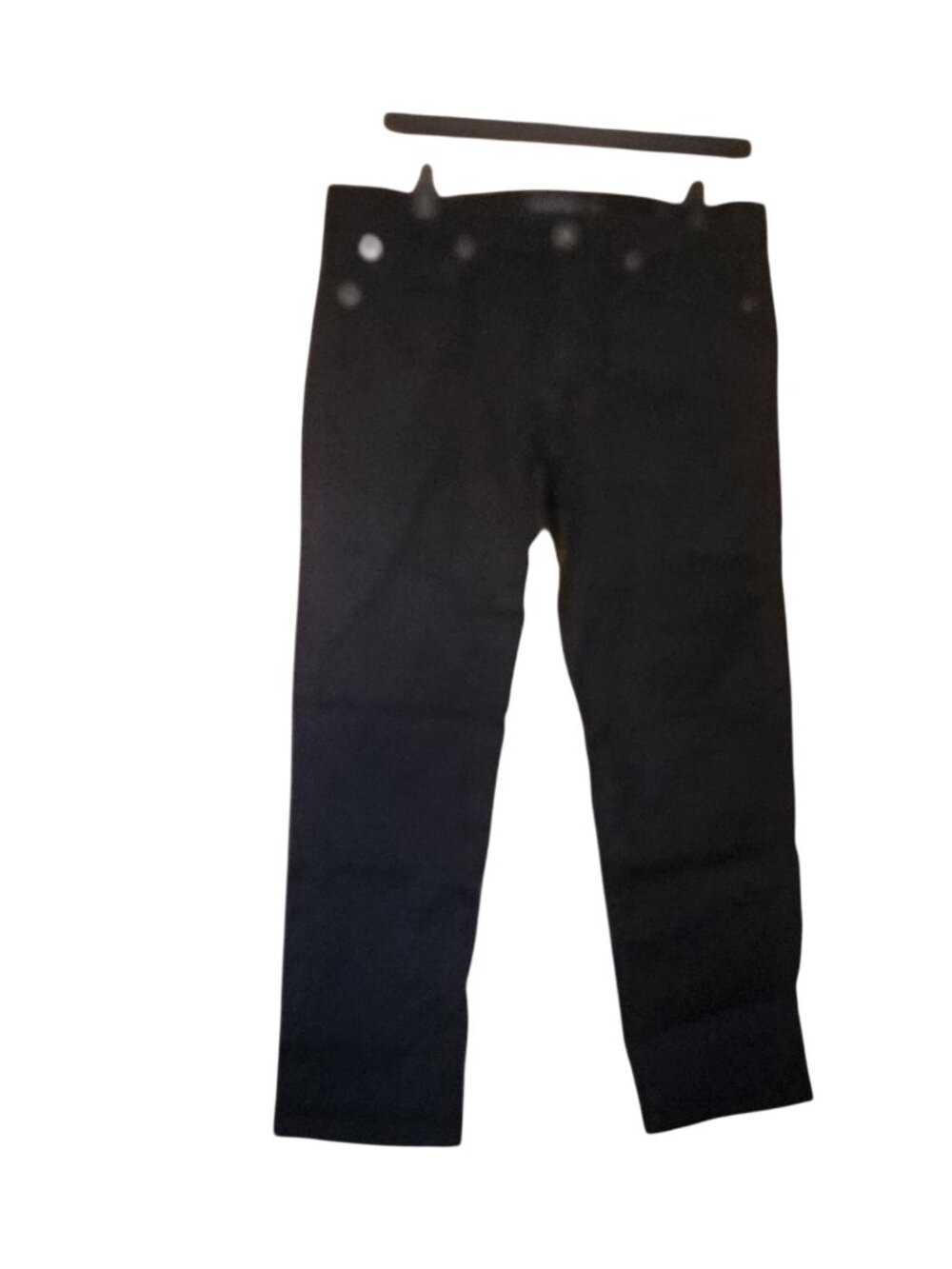 Calvin Klein Jeans Skinny Crop Black Denim Womens Size 12
